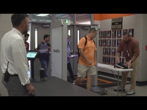 Sevier County students now have to walk through metal detectors