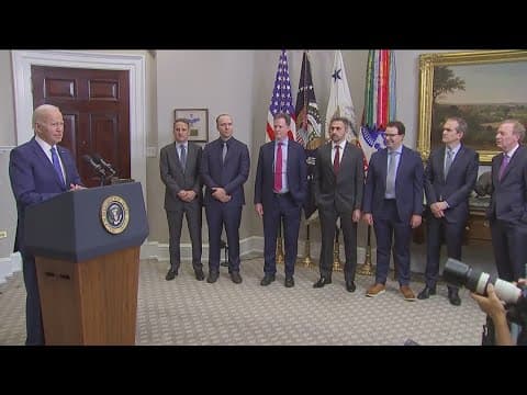 Meta, Google and other tech giants sign Biden's AI safety pledge