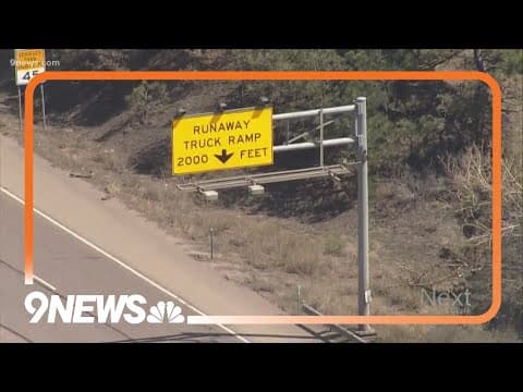 CDOT rebuilding runaway truck ramp on I-70 in Colorado