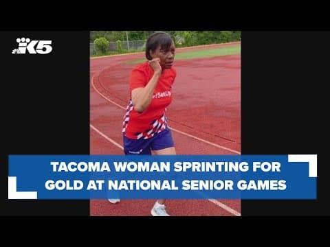Tacoma woman sprinting for gold at National Senior Games