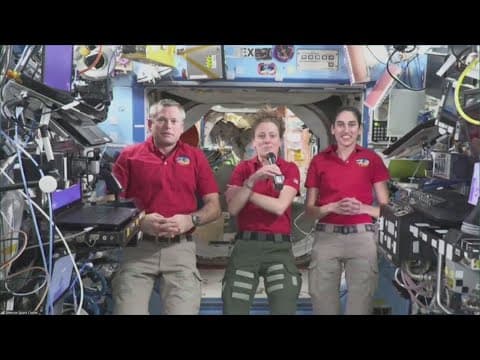 NASA's Expedition 70 crew talks about mission