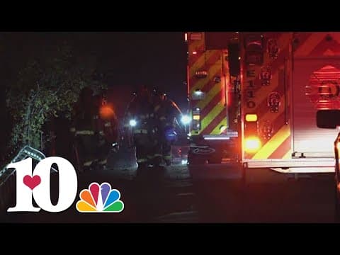 Sevierville crews respond to house fire Wednesday evening