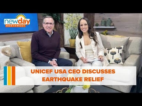 UNICEF USA CEO on earthquake relief in Turkey & Syria - New Day NW