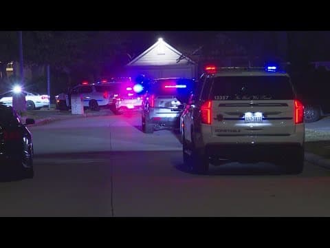 Father fires high-powered rifle at son several times before Humble ISD officer steps in, deputies sa