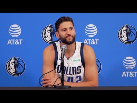 Maxi Kleber full press conference | 2024-25 Dallas Mavericks Media Day