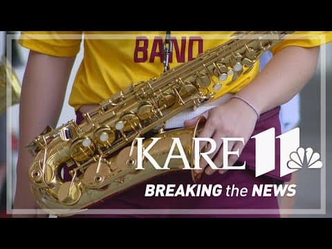 Excessive heat on stadium turf alters UMN Marching Band's game plan