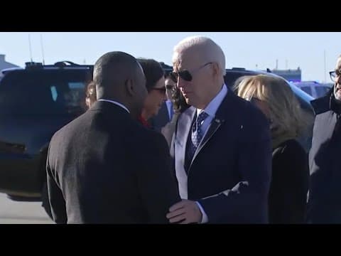 Joe Biden arrives in New Orleans after Bourbon Street attack (Jan. 6, 2025)