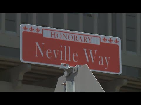 Part of Valence Street renamed "Neville Way"