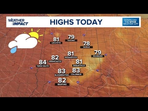 Quieter weather day in central Indiana Friday after Thursday's storms | 13Weather Extended Forecast