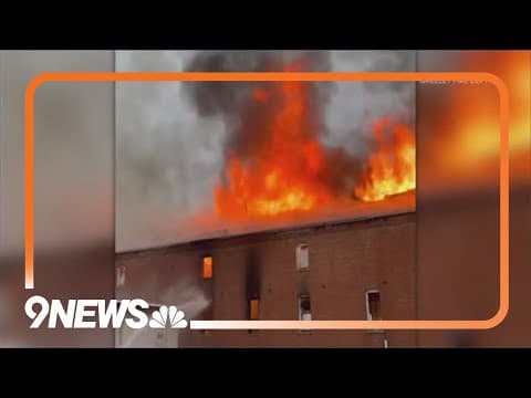 Greeley Fire Department tackles commercial fire