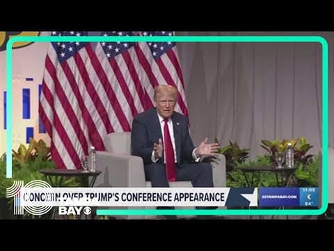 Trump has fiery conversation with panelists at Black journalists conference