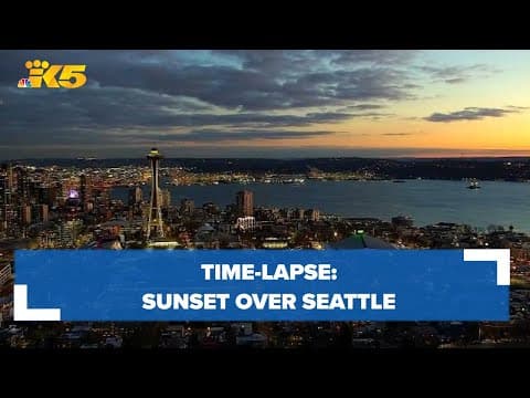 Seattle sunset time-lapse | KING 5