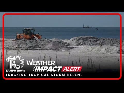 Tampa Bay-area leaders preparing local beaches for impacts from Helene