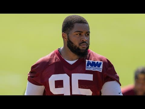 Lighter hair, heavier expectations for Commanders' Johnny Newton