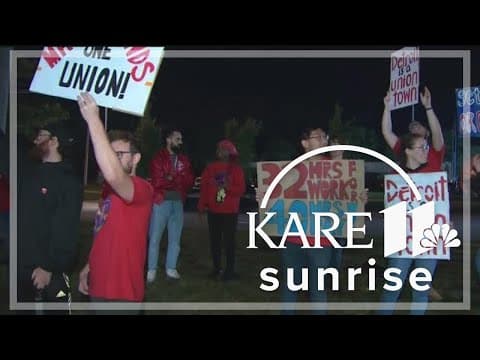 UAW strikes at 3 big auto plants