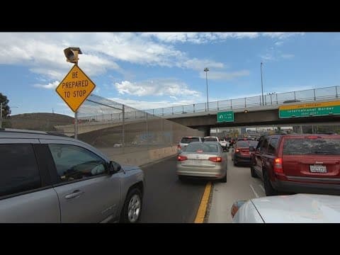 Crossing the border into Mexico? It might take longer than usual