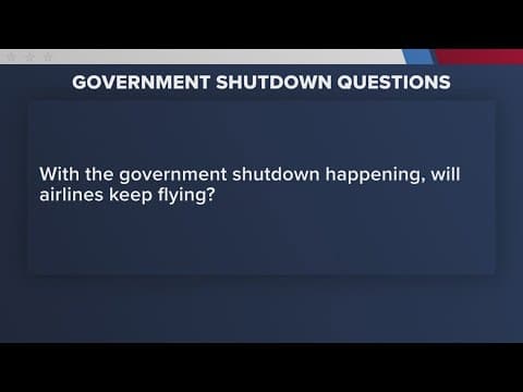 Answering your shutdown questions