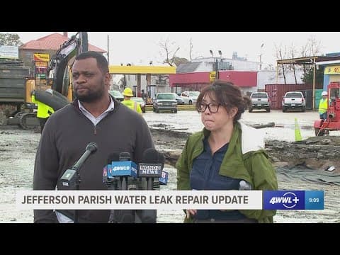 JP Update: Water main repaired; water pressure slowly returning