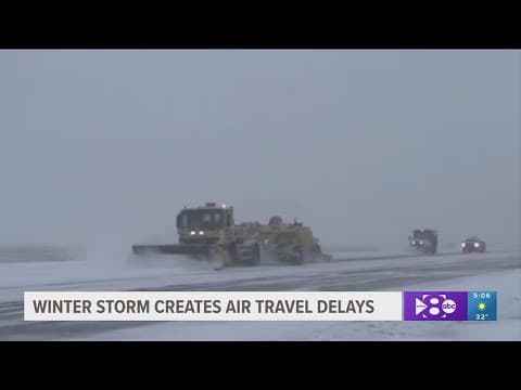Texas winter storm causes major travel disruptions