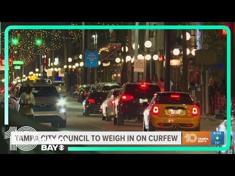 Tampa City Council to weigh in on curfew proposal