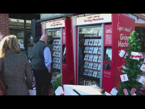 'Giving Machines' help 5 local charities