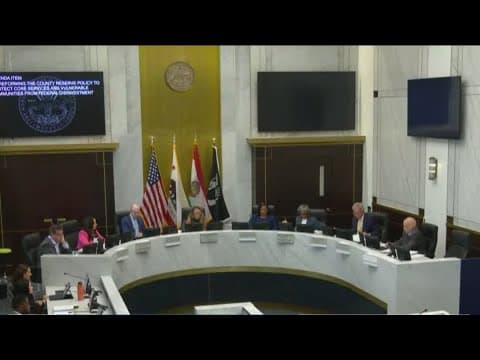 San Diego County Board of Supervisors approves changes to reserve funds amid federal program cuts