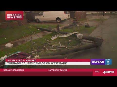 Update on tornado damage on the Westbank