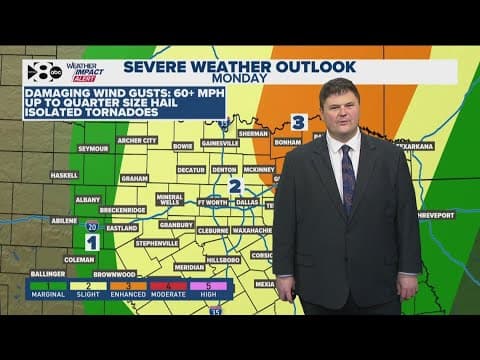 DFW Weather: Tracking severe weather rolling into North Texas