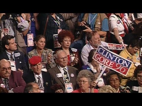 1996 Democratic National Convention speeches