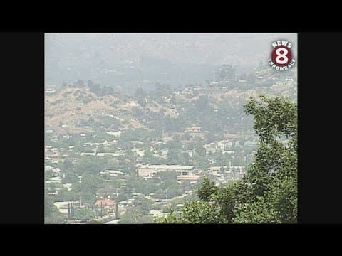 Larry Himmel visits San Diego's East County 1991