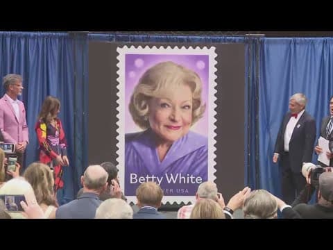 USPS unveils Betty White Forever stamp