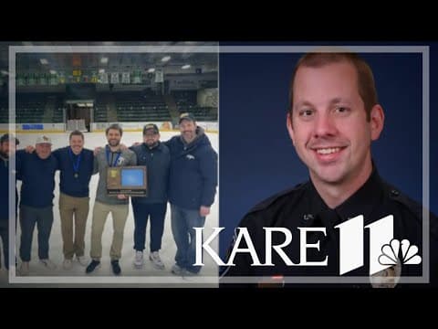 Hockey coach, Lakeville lieutenant in critical condition after falling onto ice during hockey practi