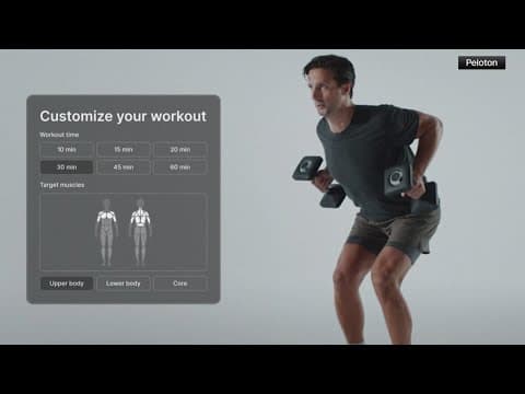 Peloton launches new product line and introduces AI system