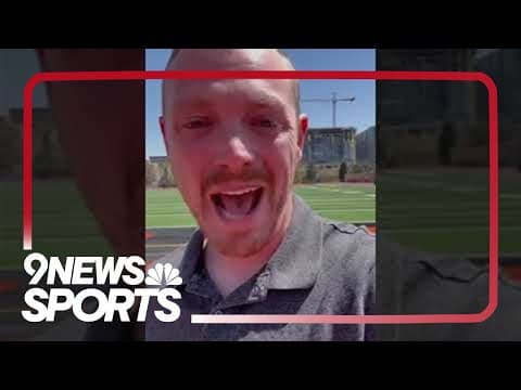 Broncos fan announces draft pick