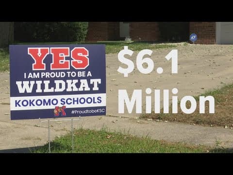 Kokomo Schools hoping to pass $6.1 million referendum