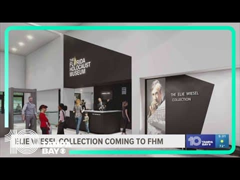 Florida Holocaust Museum chosen to house permanent collection of famed author Elie Wiesel