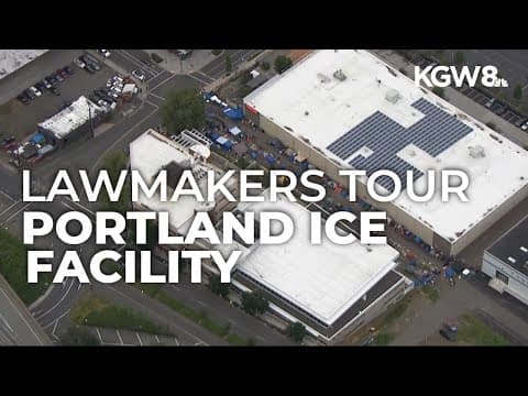 Oregon lawmakers visit Portland ICE facility, express concerns about lack of transparency
