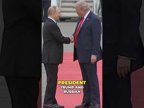 President Trump and President Putin shake hands in Alaska to kick off summit on war in Ukraine