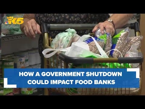 How a government shutdown could impact food banks like Northwest Harvest