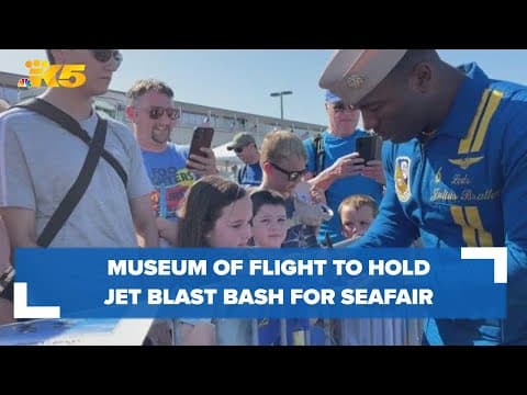 Watch Blue Angels at Museum of Flight's Jet Blast Bash