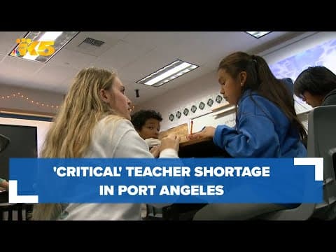 'Critical' teacher shortage in Port Angeles