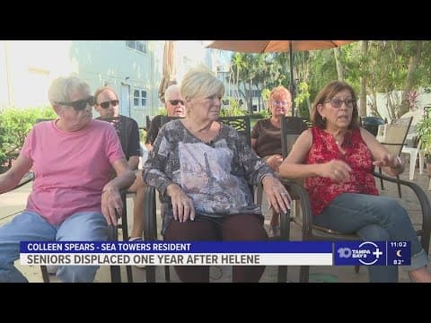 Nearly a year since Hurricane Helene, some residents in Pinellas County say they're still displaced