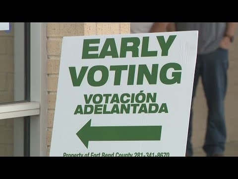 Fort Bend County sets record for early voting turn out