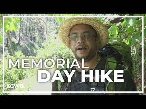 Memorial Day hikers hit the trail at Eagle Creek