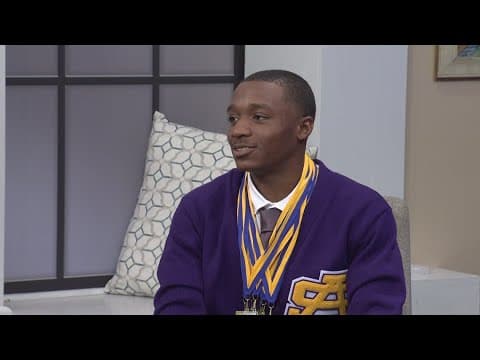 WWL Spotlight |  St. Aug student wins State Gymnastics Championship