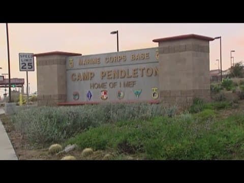 Marine charged with sexual assault after 14-year-old girl was found inside his Camp Pendleton barrac