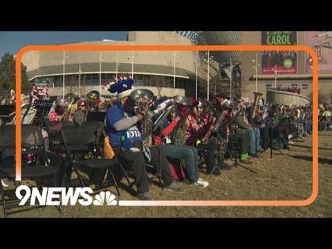 Tuba Christmas conductor celebrates 50 years at the helm