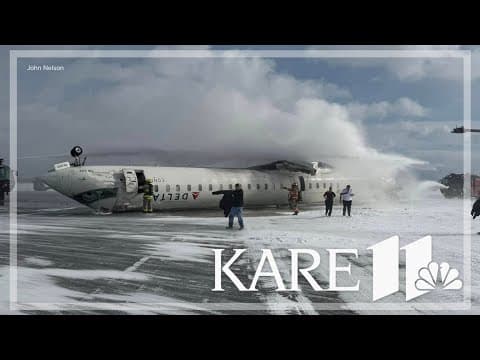 WATCH: Plane from Minneapolis crashes in Toronto
