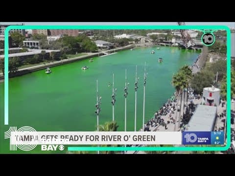 Tampa gets ready for 2024 River O' Green event