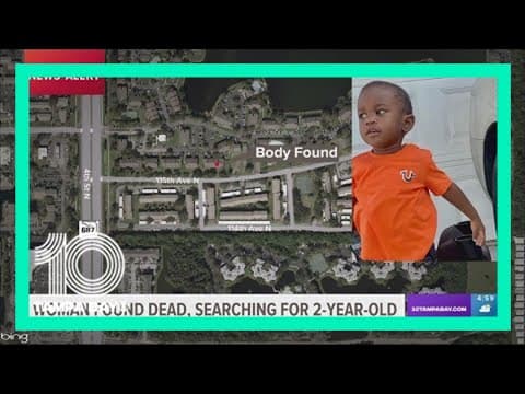 St. Petersburg police search for missing toddler after mother found dead at apartment